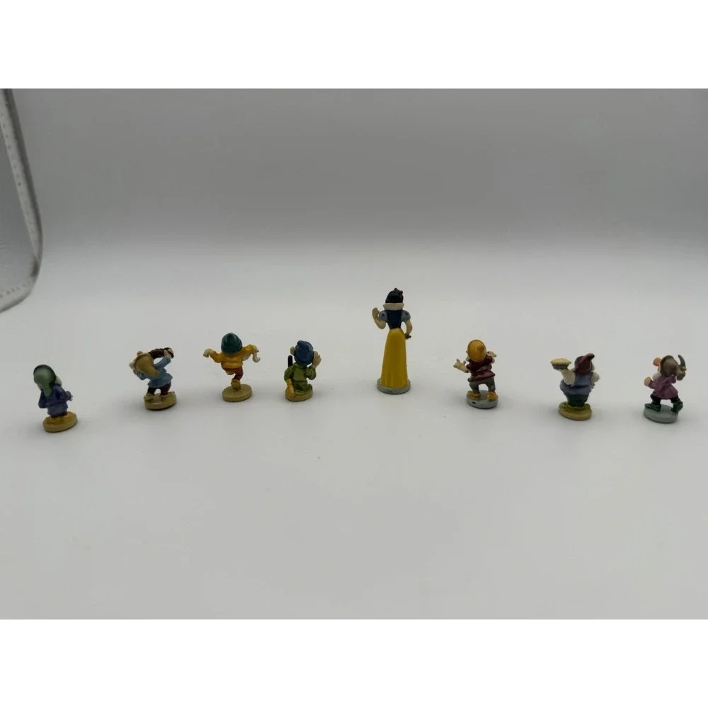 1987 Disney SNOW WHITE & SEVEN DWARFS Cottage GOEBEL Miniatures 1987 Limited Ed